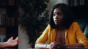 Zealous black GF Ana Foxxx gets her too hungry slit banged missionary