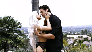 Ardent Caucasian hoe Elsa Jean feels awesome while riding dick