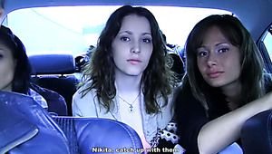 Three lustful nymphos are ready to have sex for money
