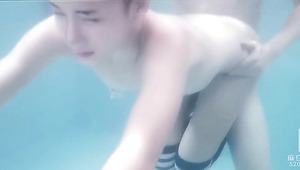 Underwater sex with Chinese schoolgirl Ai Ai [MT-007]
