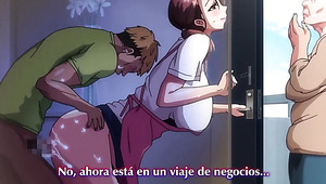 Chubby 2D MILF got fucked in a hentai video