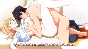Smoking hot hentai babe plays with her stepbro in pervy manners